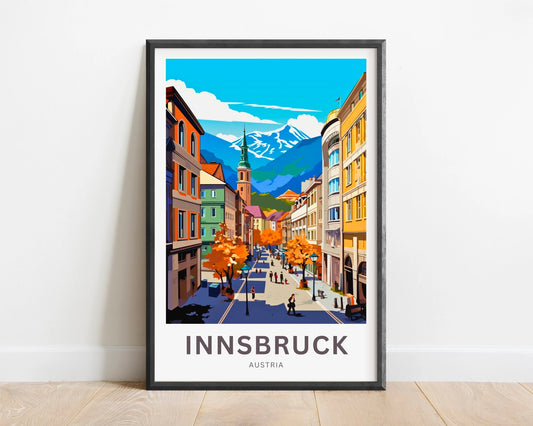 Innsbruck Travel Poster