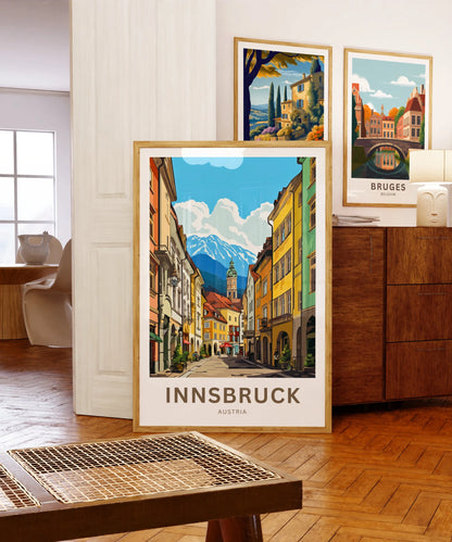 Innsbruck Travel Poster