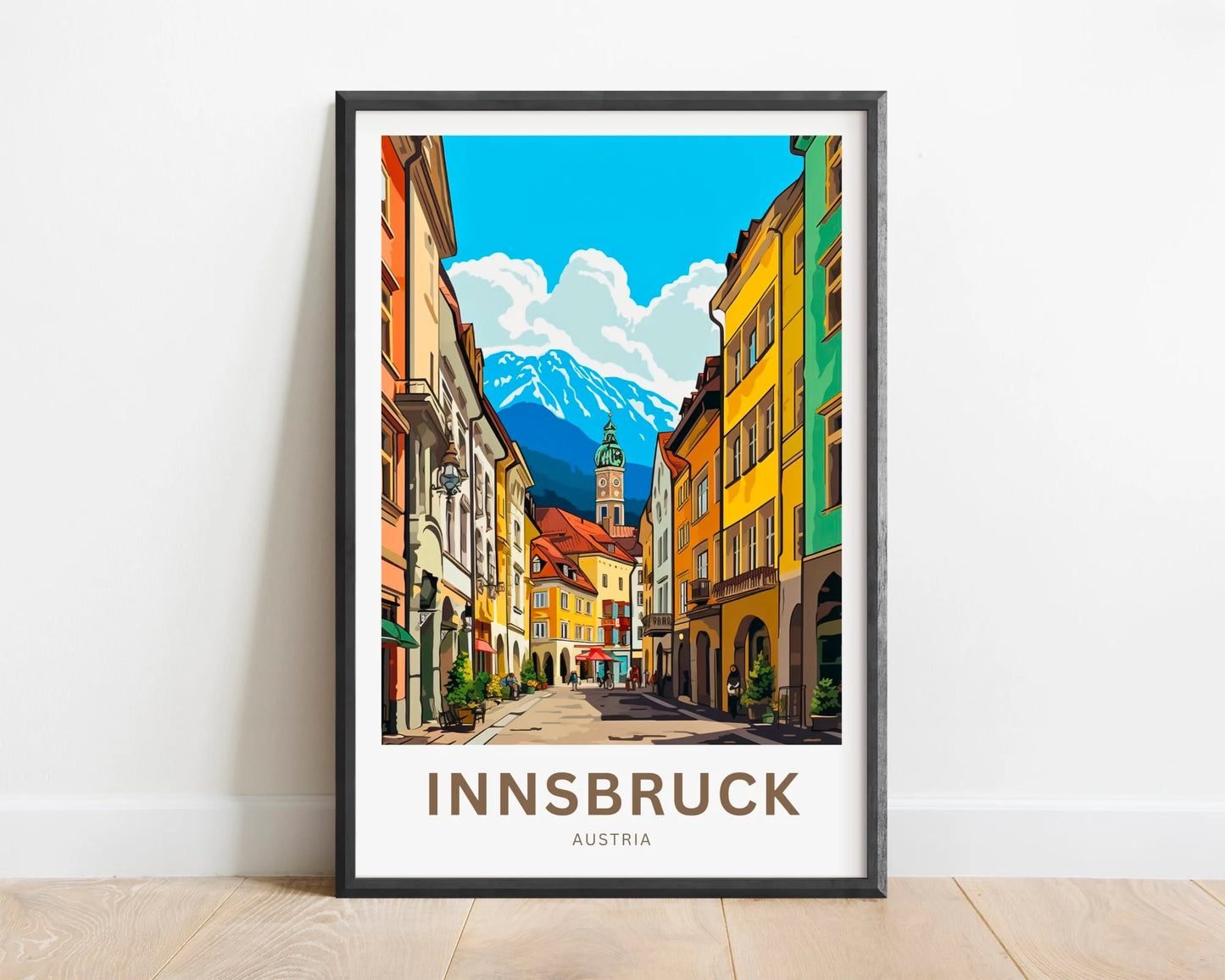 Innsbruck Travel Poster