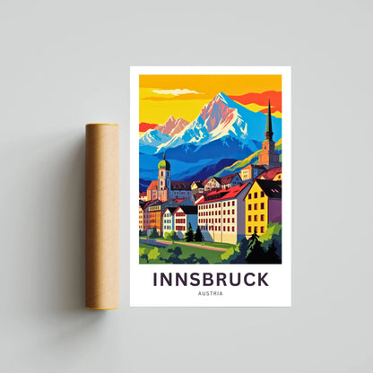 Innsbruck Travel Poster