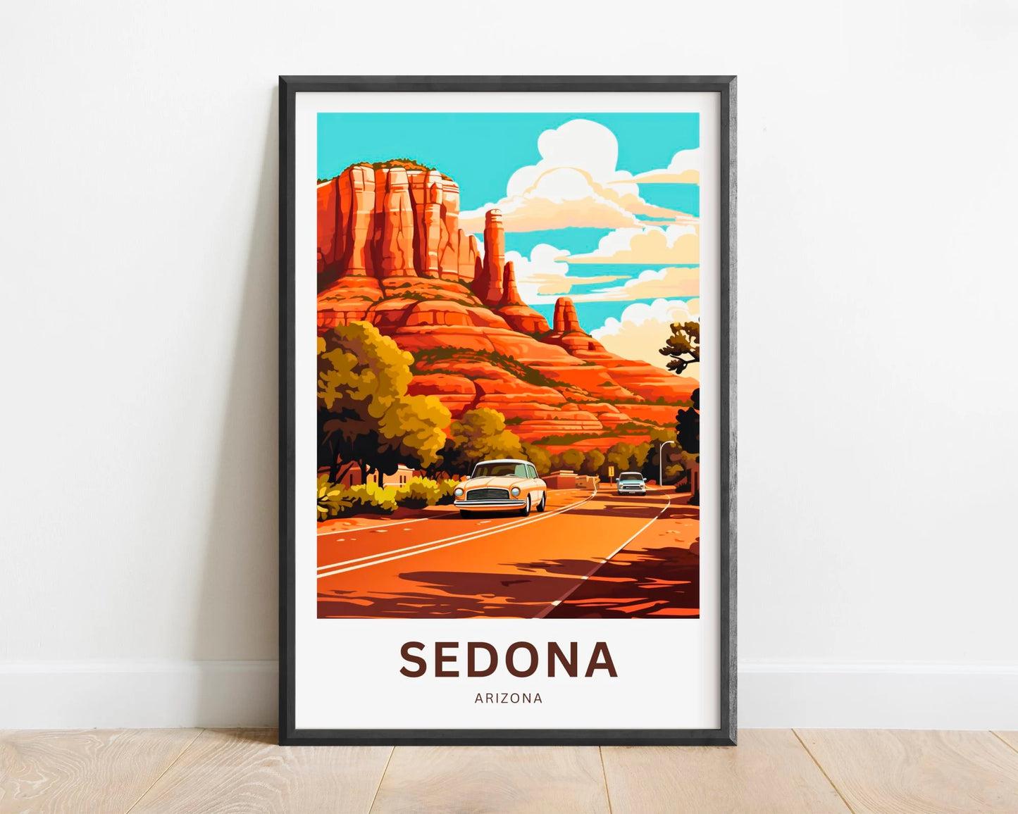 Sedona Travel Poster