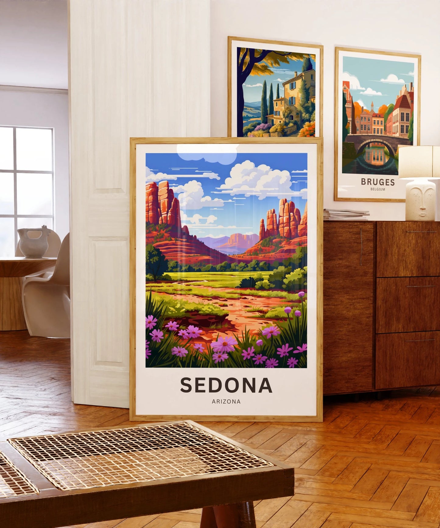 Sedona Travel Poster