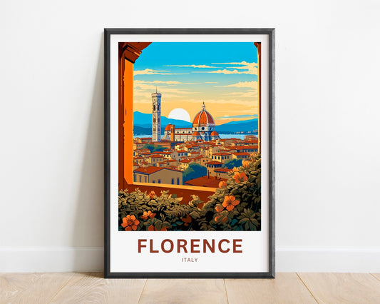 Florence Travel Poster