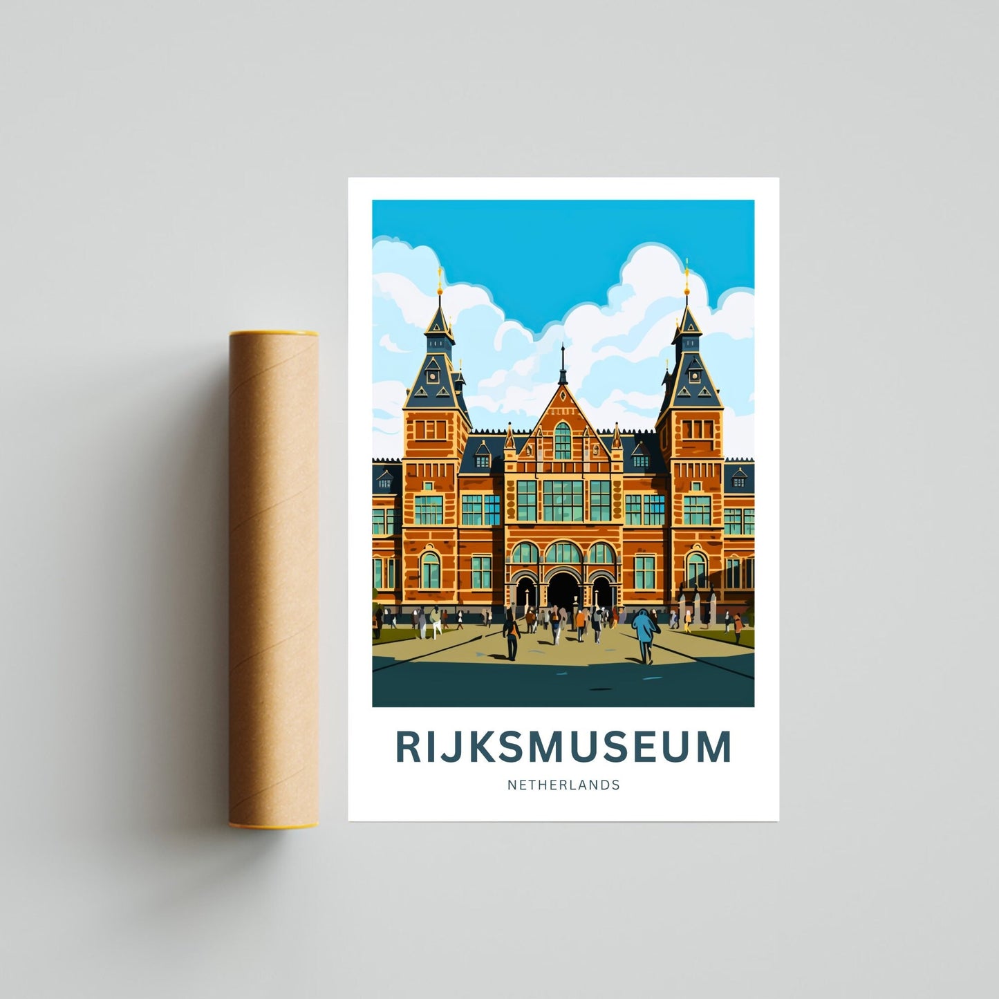 Rijksmuseum Travel Poster