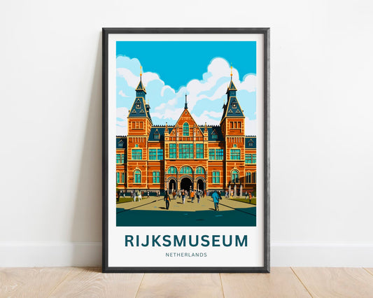 Rijksmuseum Travel Poster