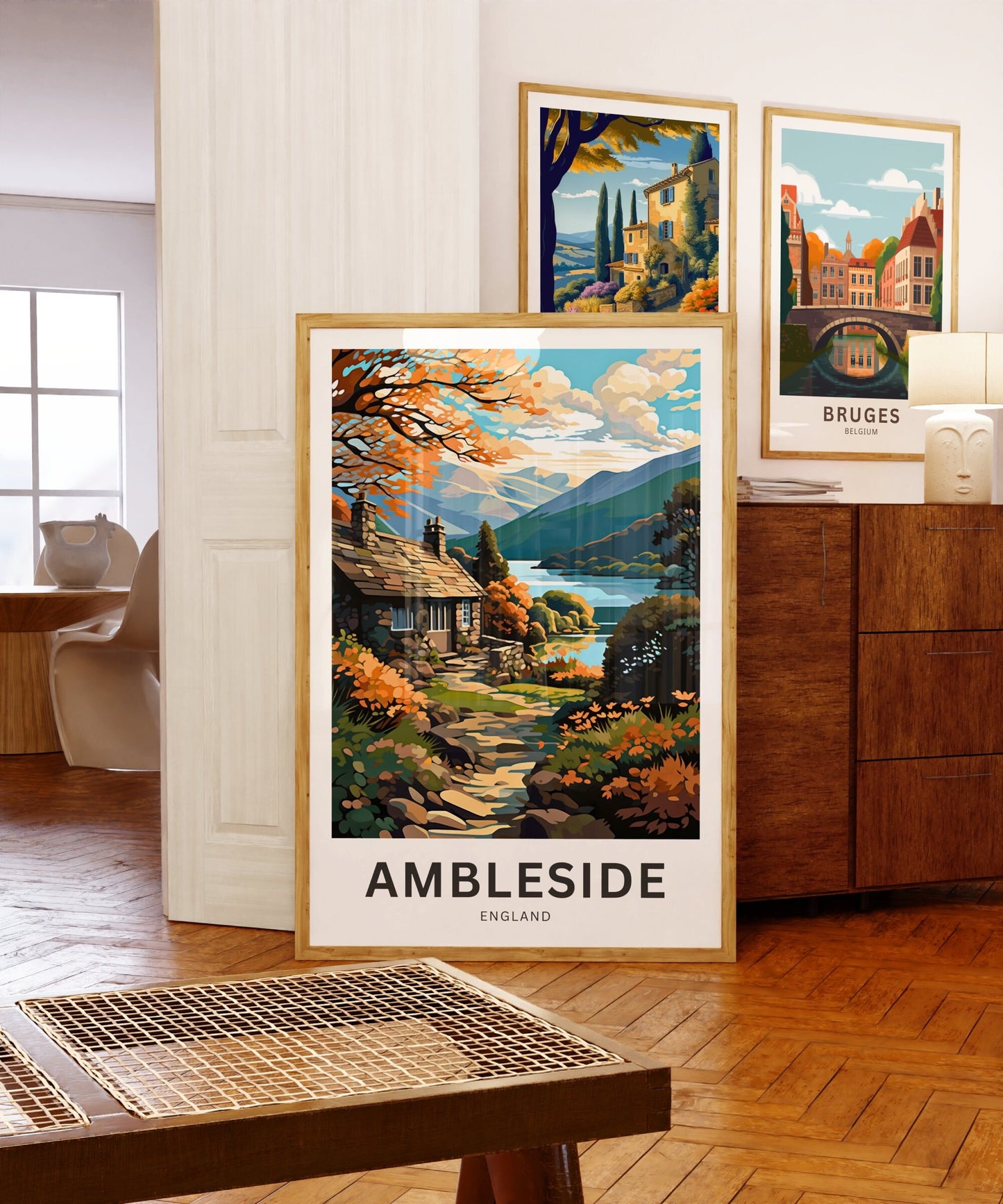 Ambleside Travel Poster