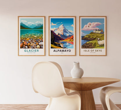 Alpamayo Travel Poster