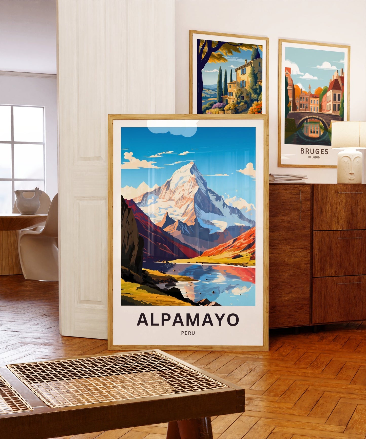 Alpamayo Travel Poster