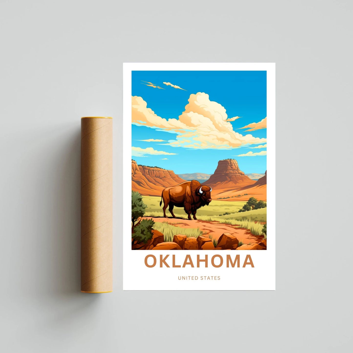 Oklahoma Travel Poster