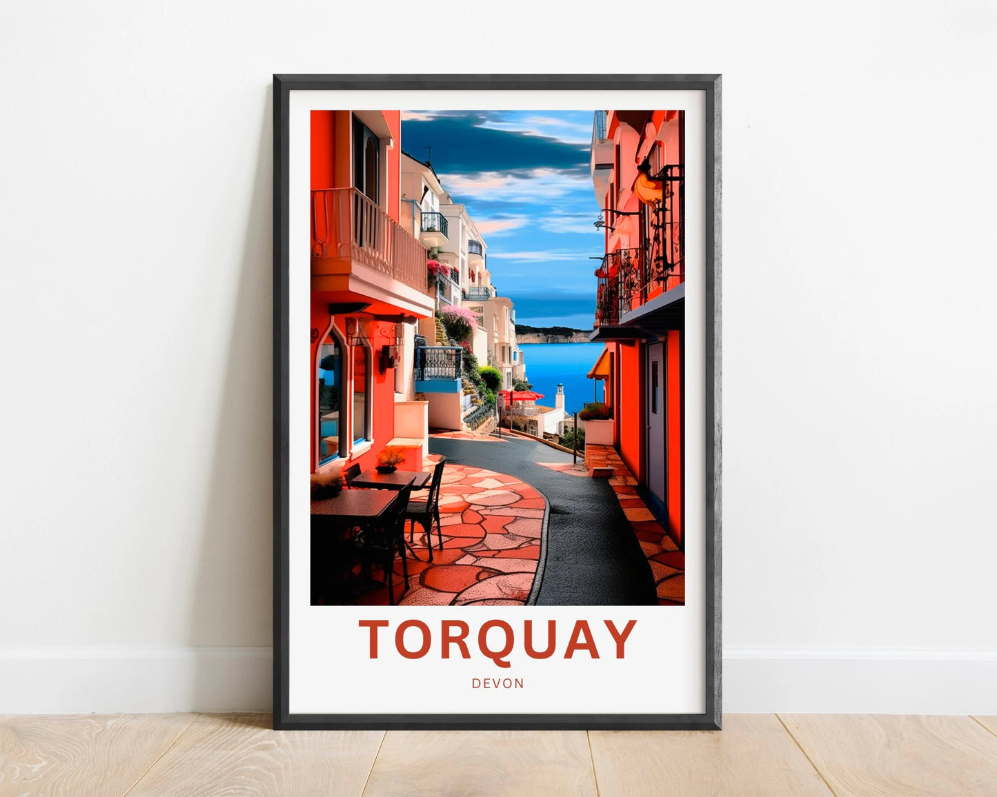 Torquay Travel Poster