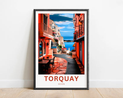 Torquay Travel Poster