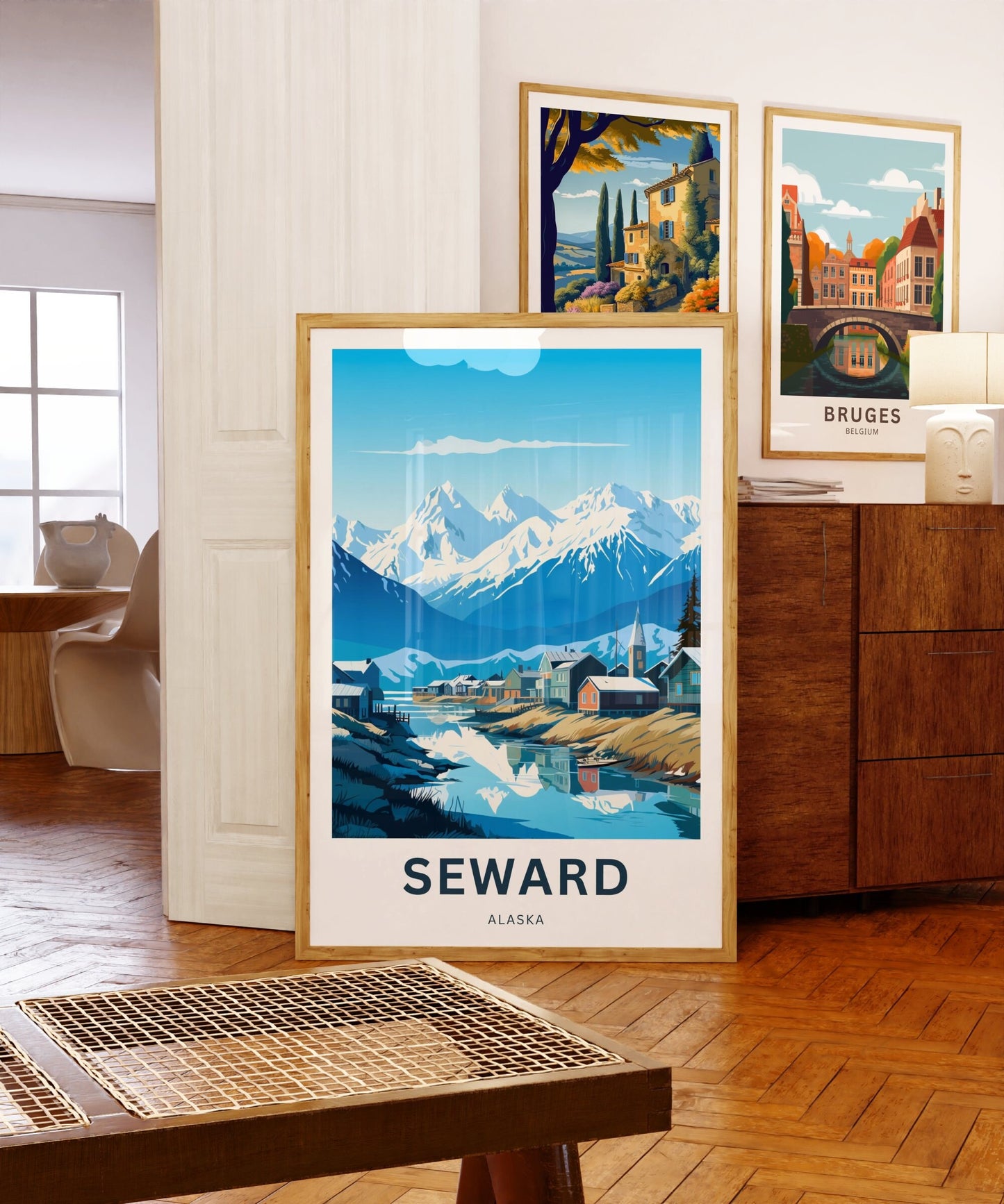 Seward Travel Poster