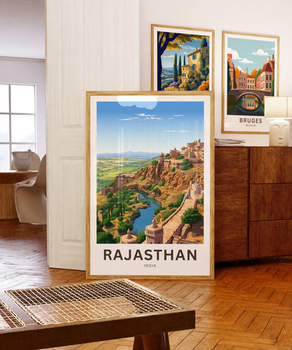 Rajasthan Travel Poster