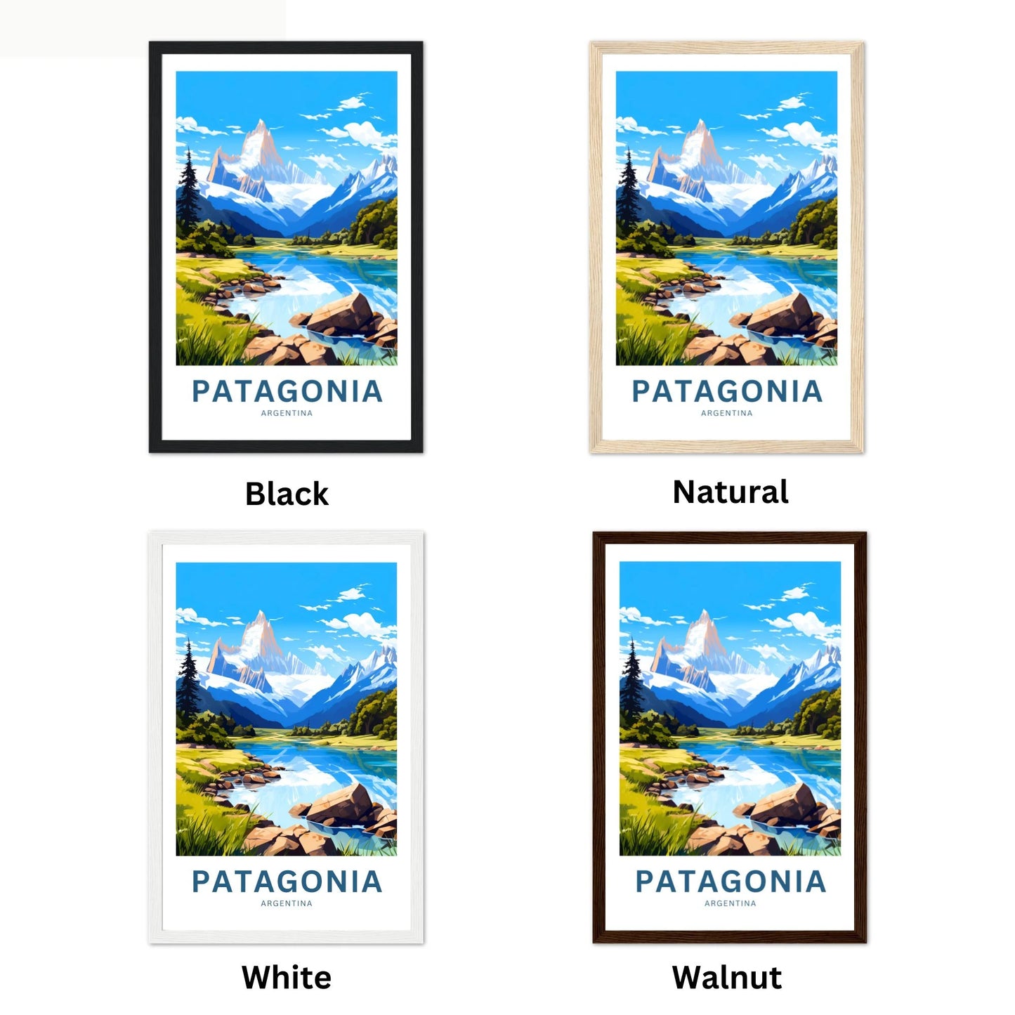 Patagonia Travel Poster