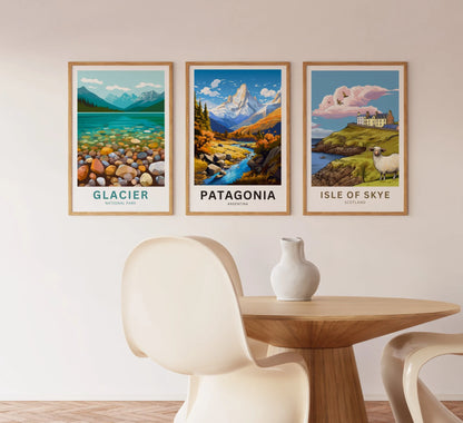 Patagonia Travel Poster