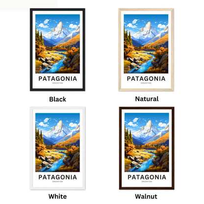 Patagonia Travel Poster