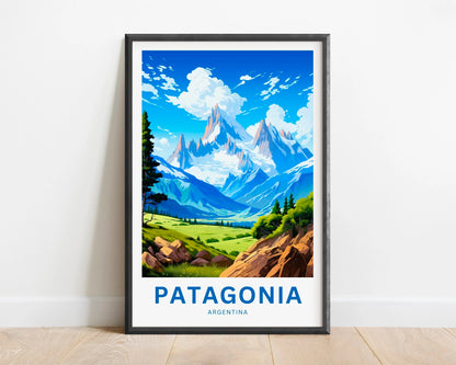 Patagonia Travel Poster