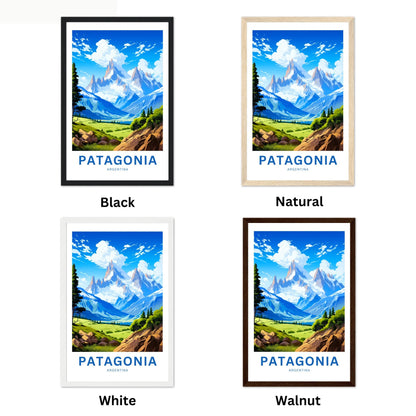 Patagonia Travel Poster