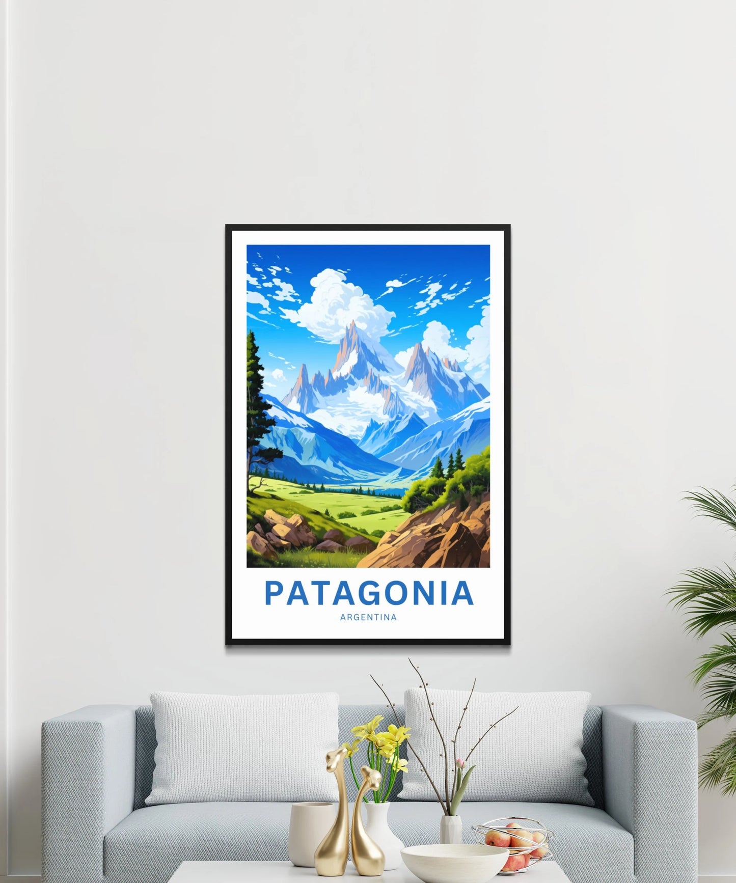 Patagonia Travel Poster