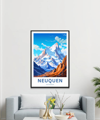 Neuquen Travel Poster