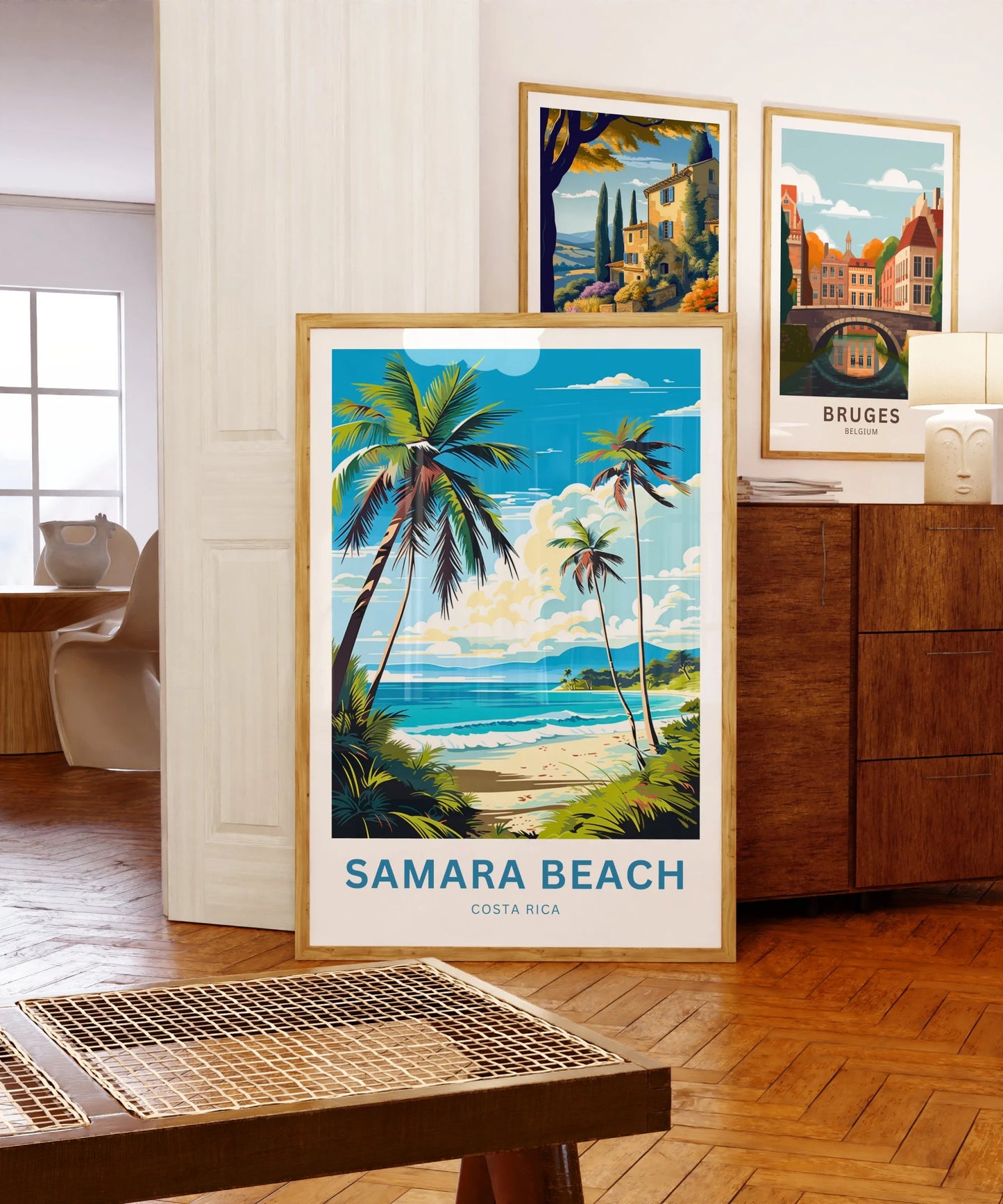 Samara Beach Travel Poster