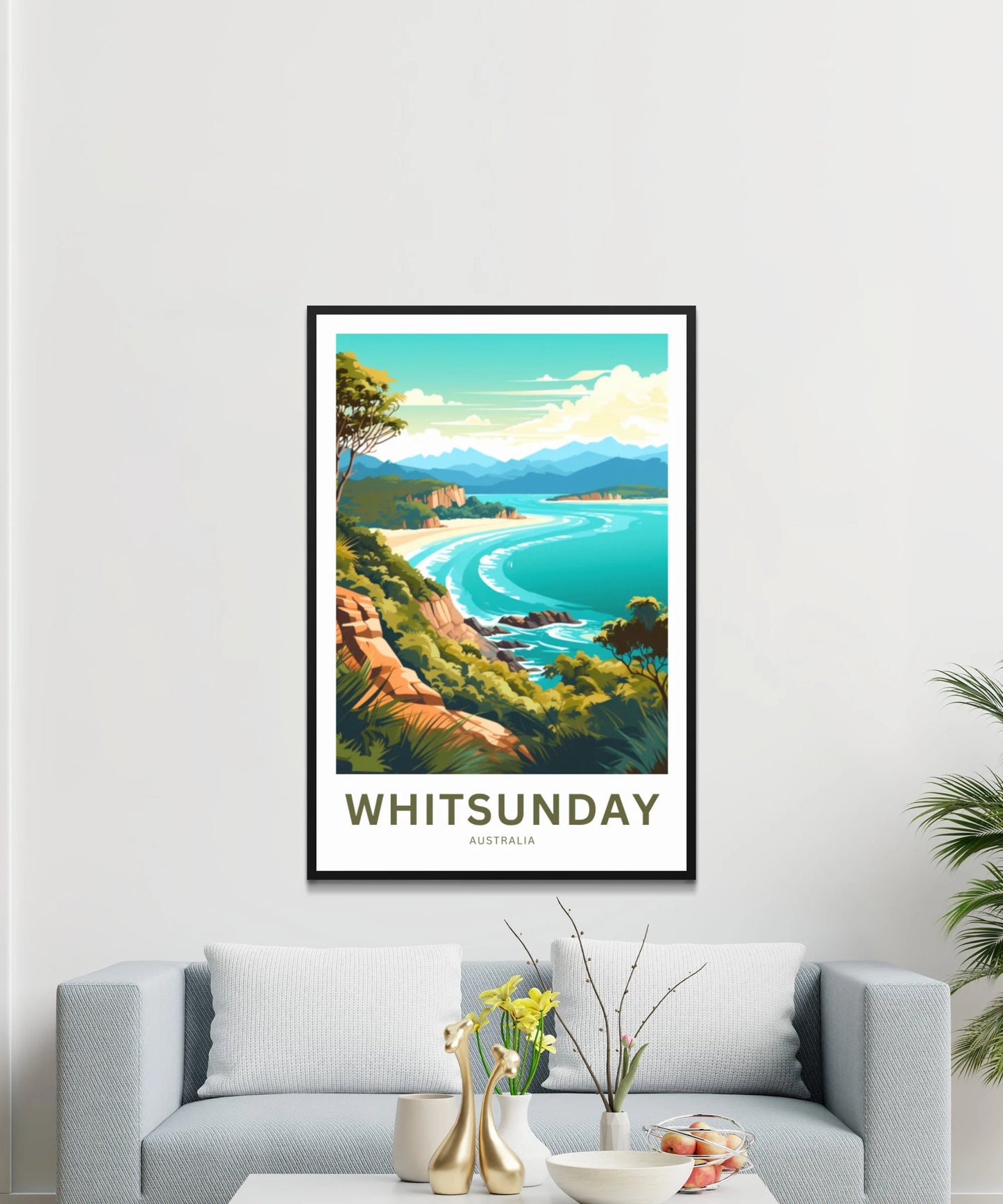 Whitsunday Travel Poster