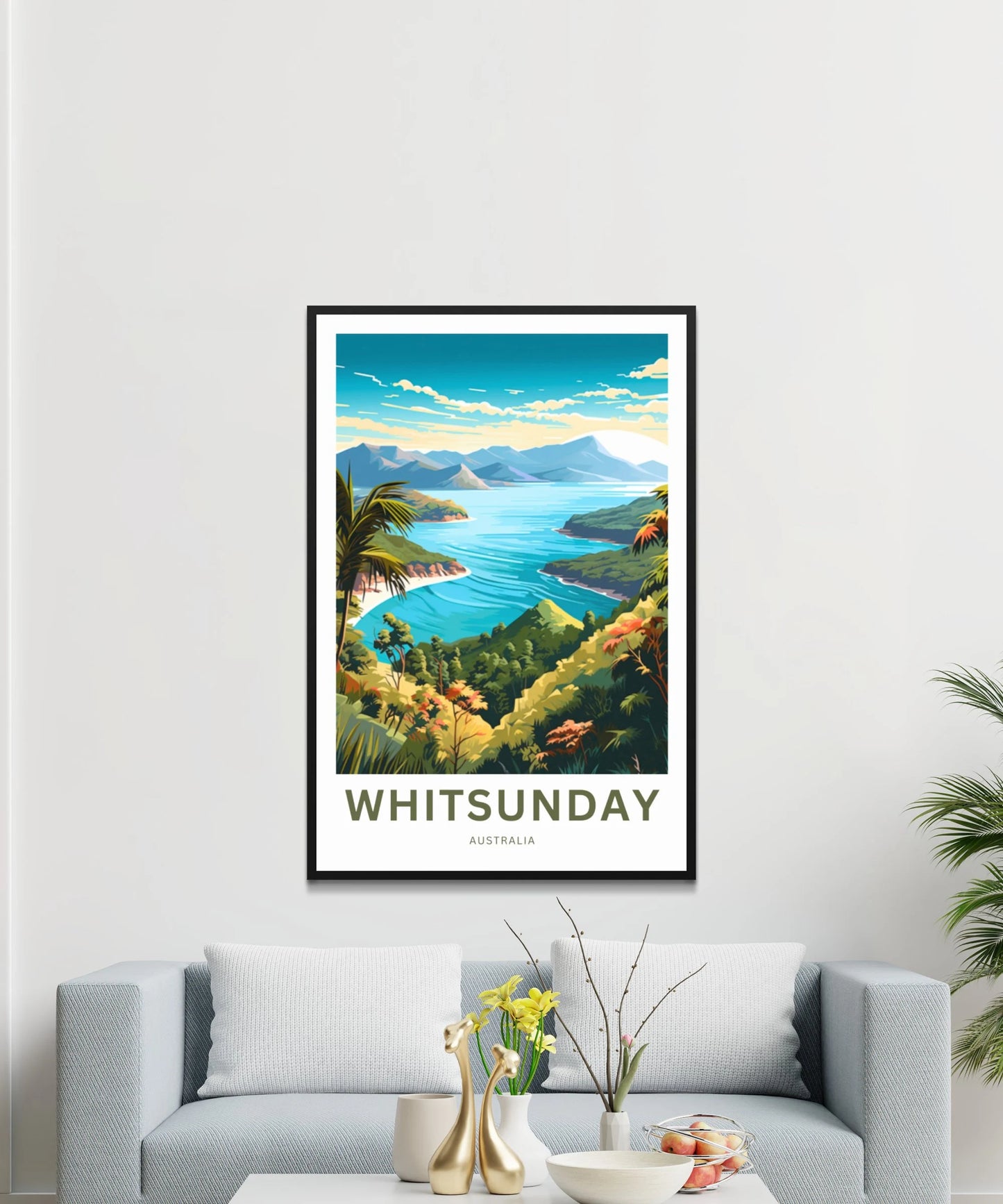 Whitsunday Travel Poster