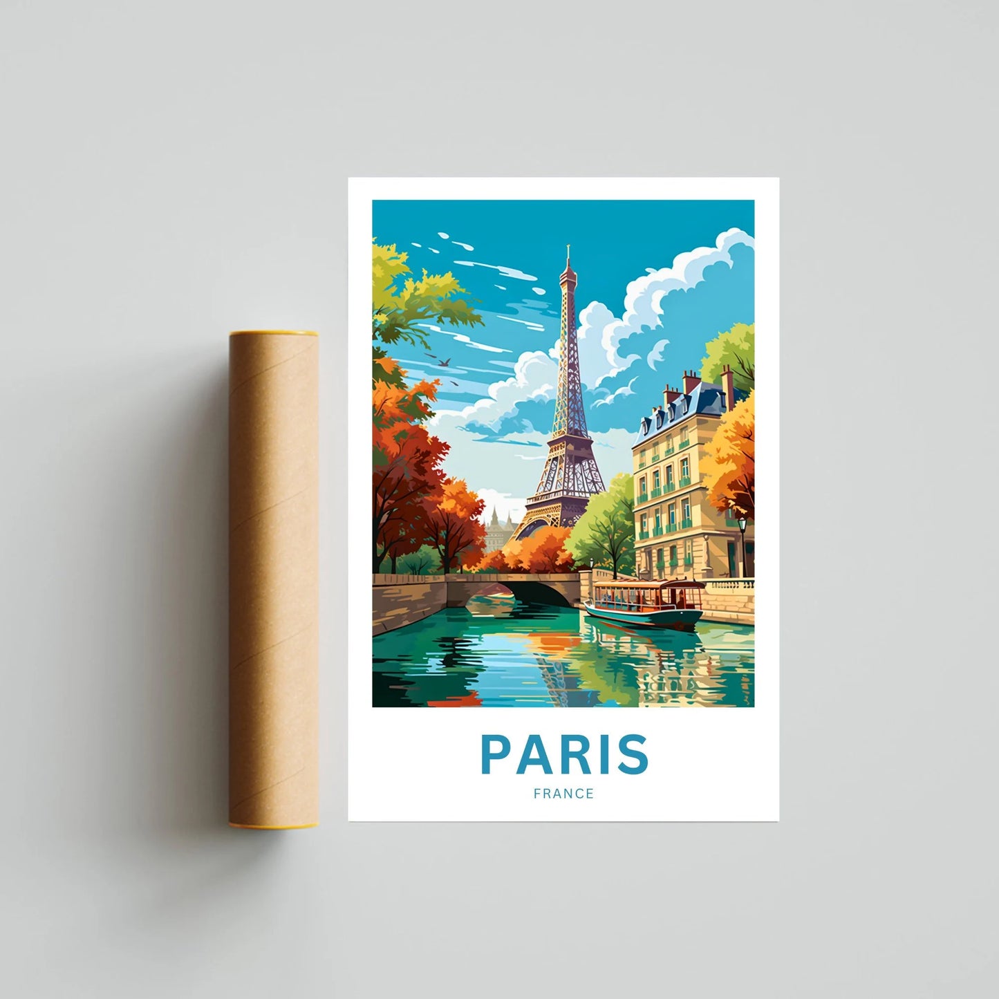 Paris Travel Poster