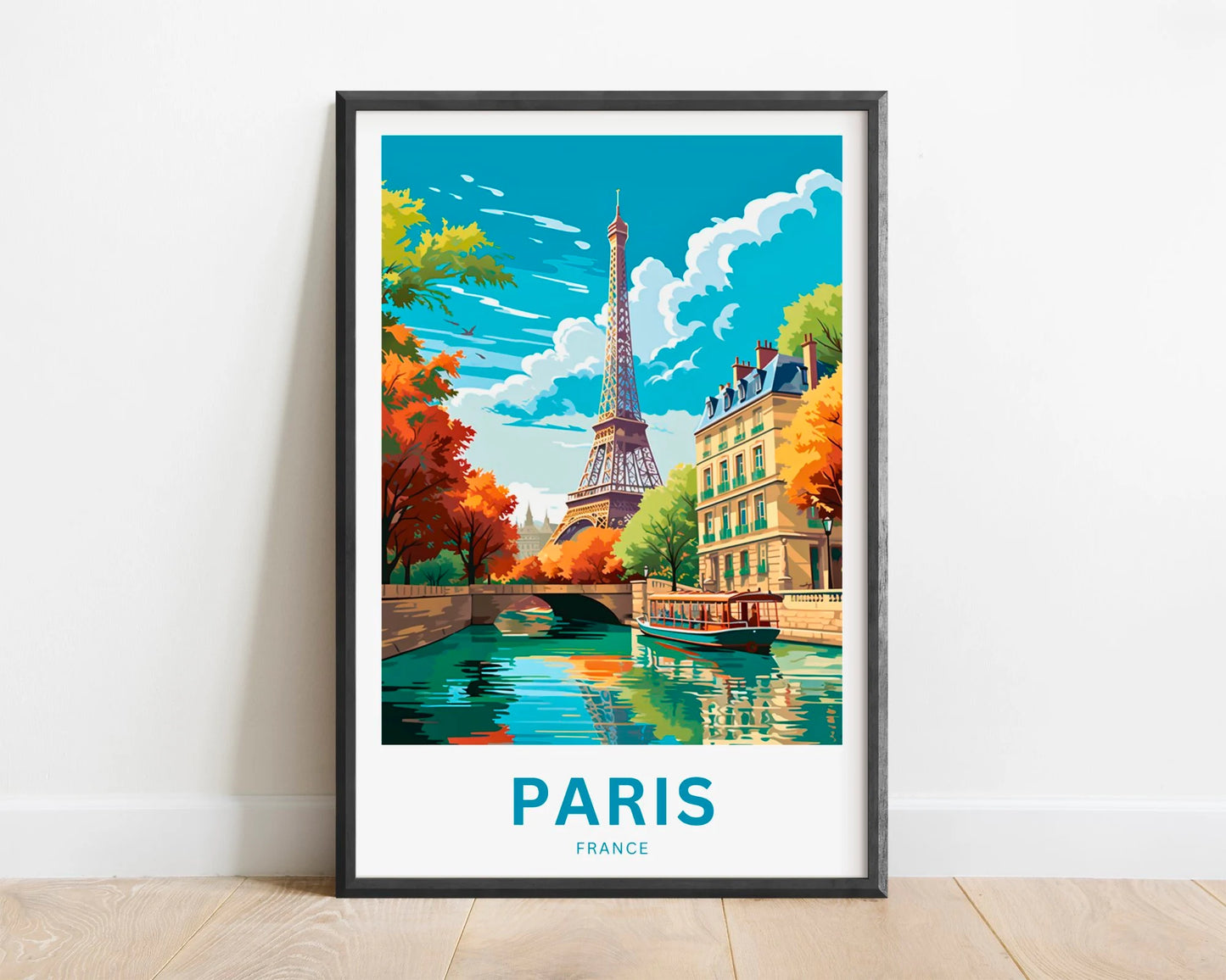 Paris Travel Poster