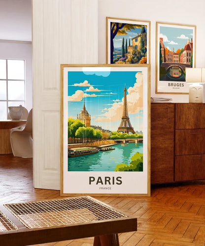 Paris Travel Poster