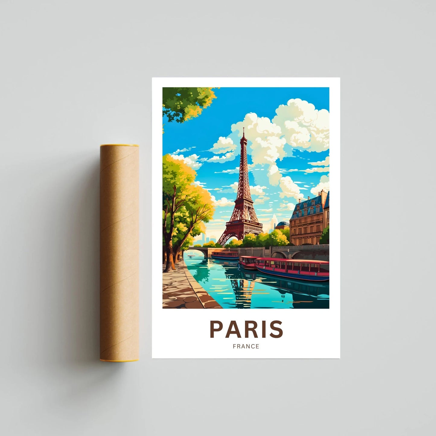 Paris Travel Poster