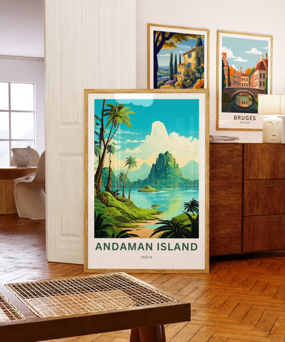 Andaman Island Travel Poster