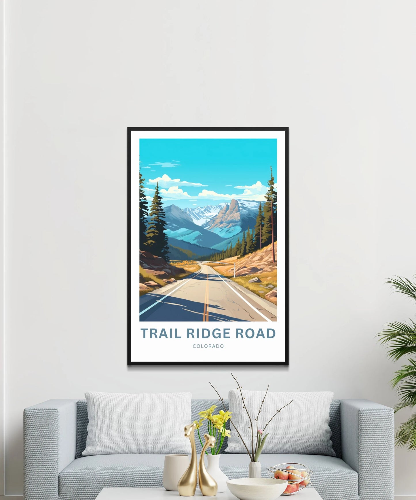 Trail Ridge Road Travel Poster