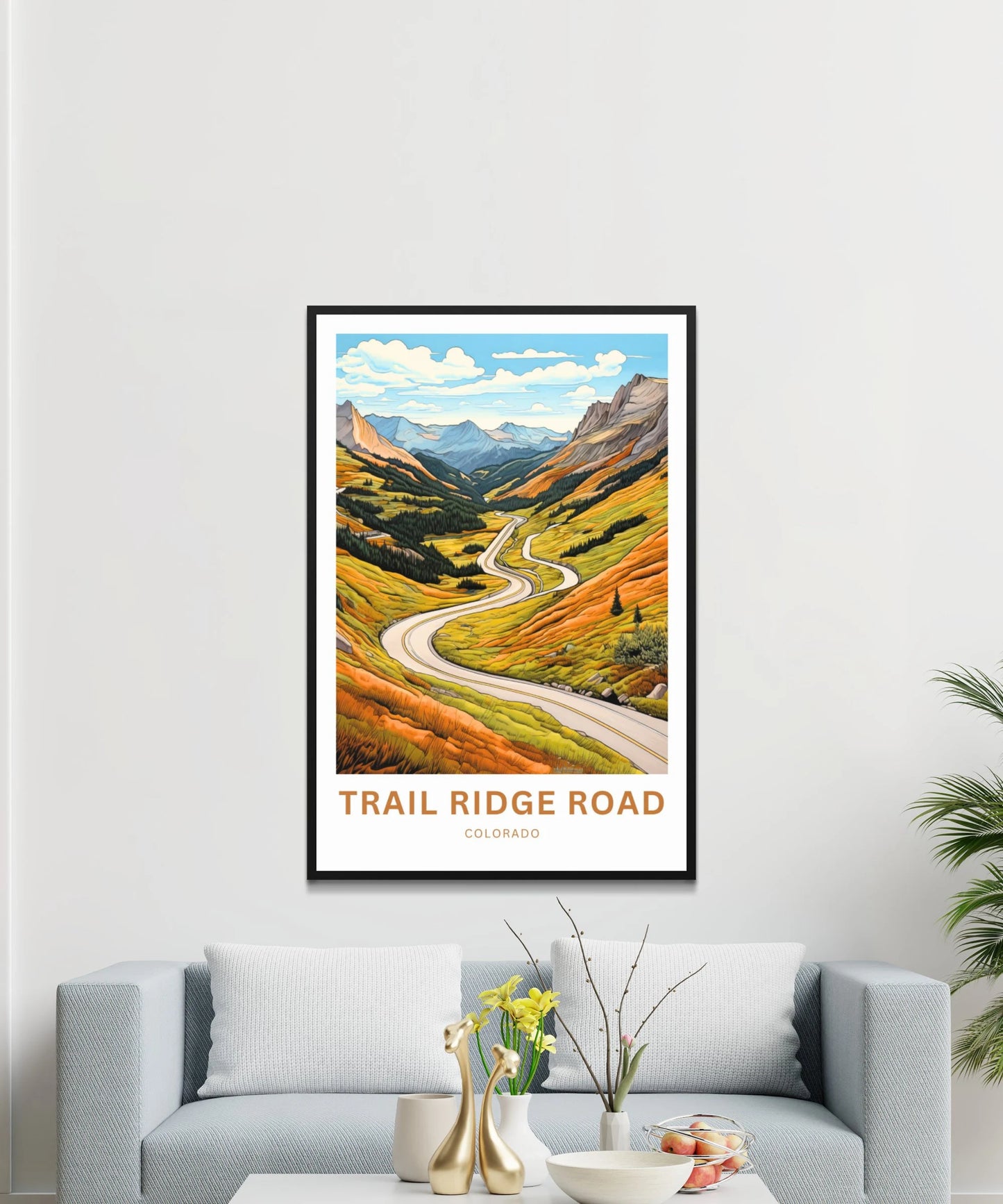 Trail Ridge Road Travel Poster