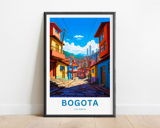 Bogota Travel Poster