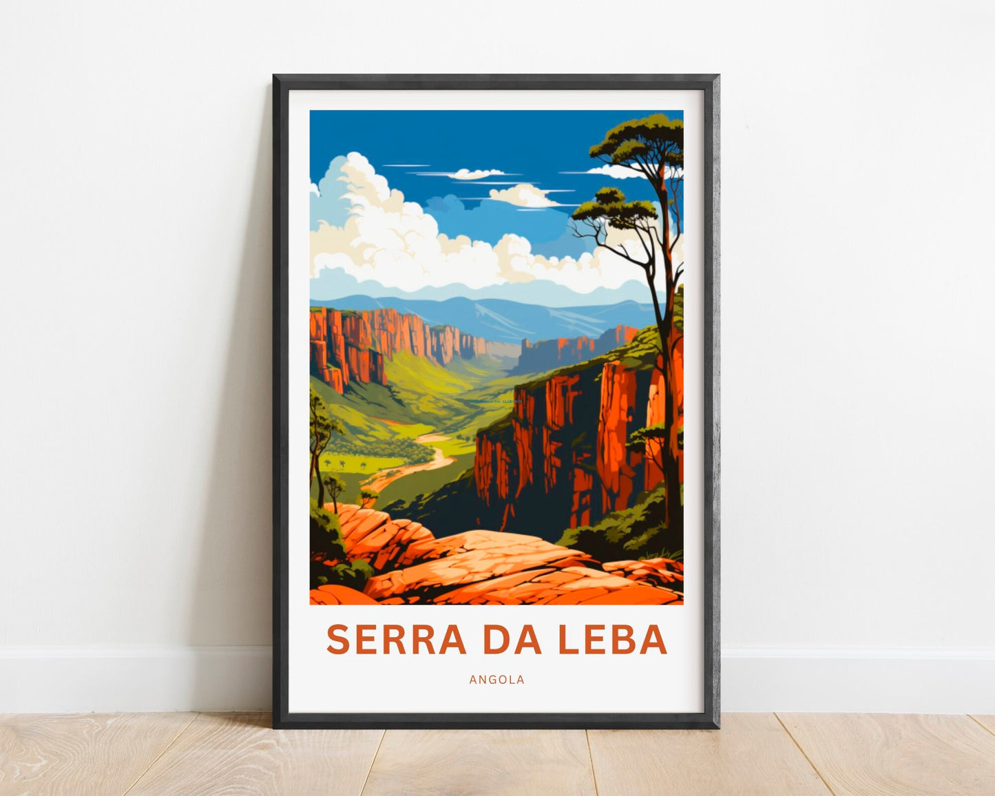 Serra da Leba Travel Poster