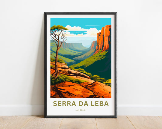 Serra da Leba Travel Poster