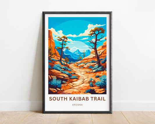 South Kaibab Travel Poster