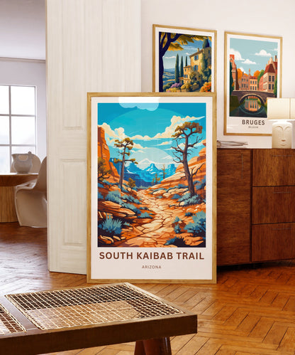 South Kaibab Travel Poster