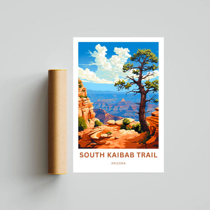 South Kaibab Travel Poster