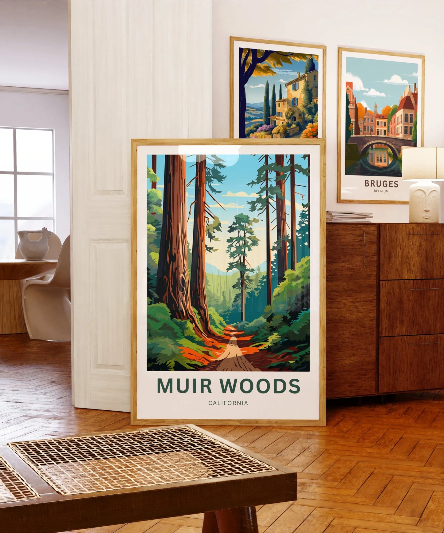 Muir Woods Travel Poster