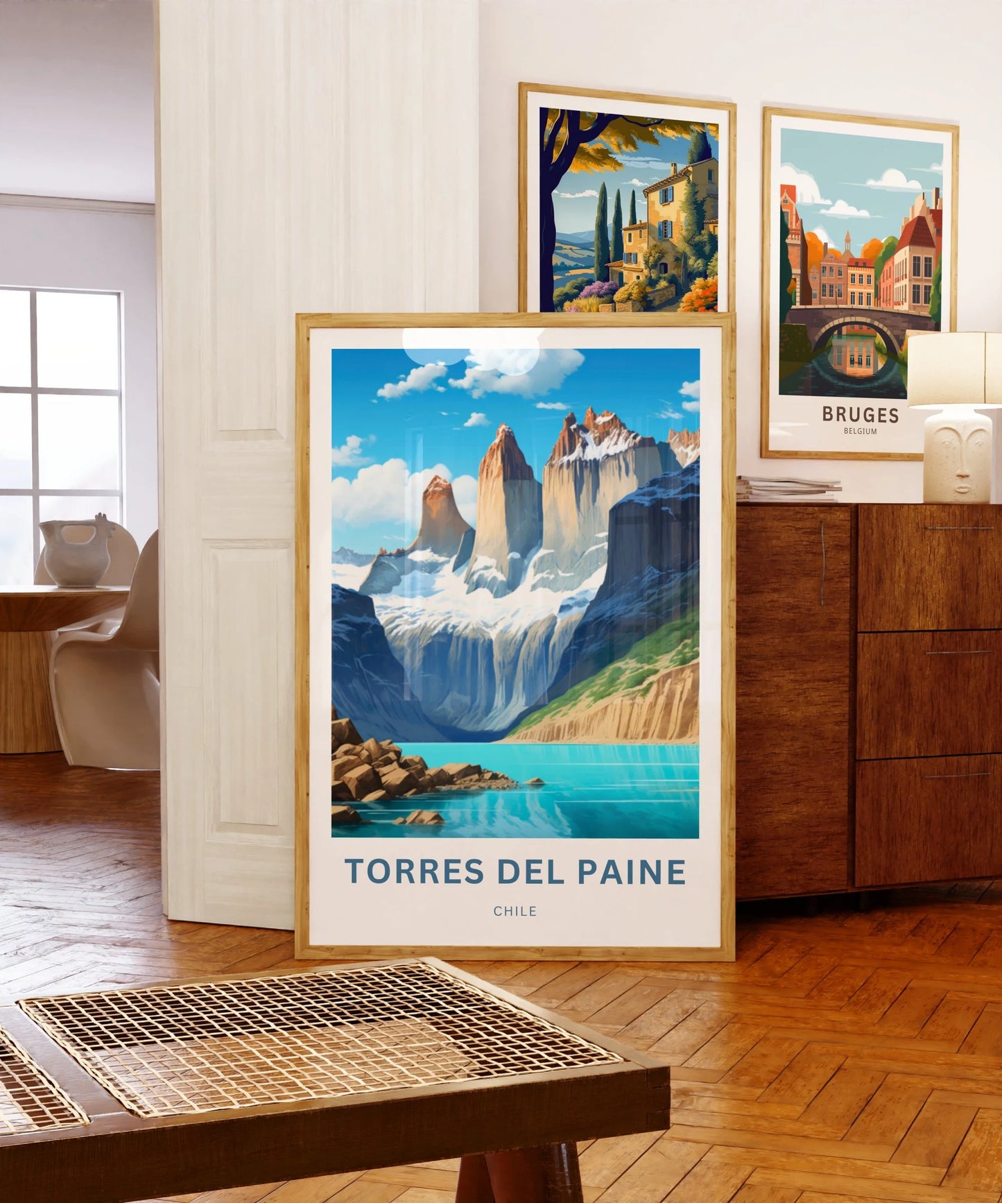 Torres del Paine Travel Poster