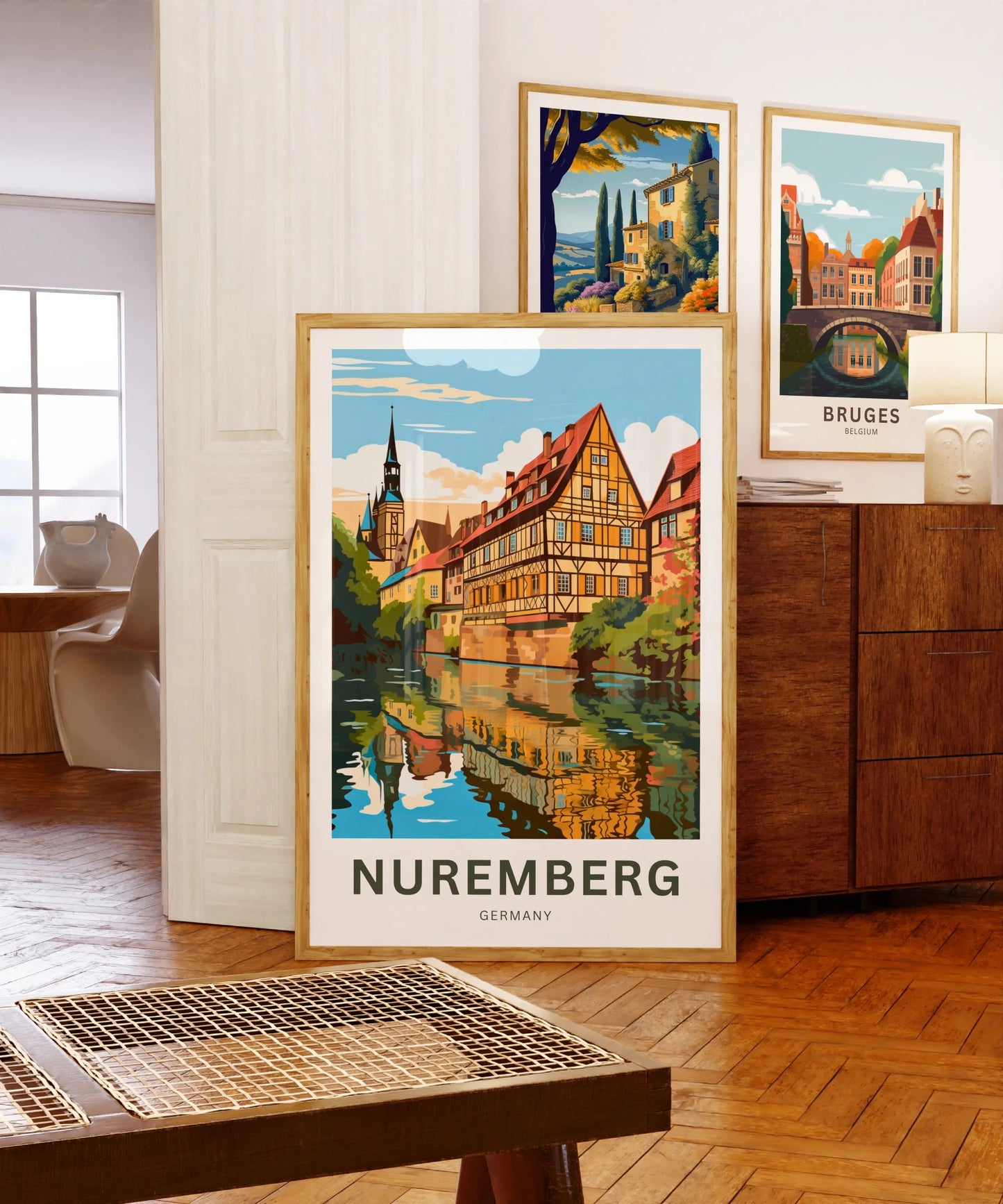 Nuremberg  Travel Poster