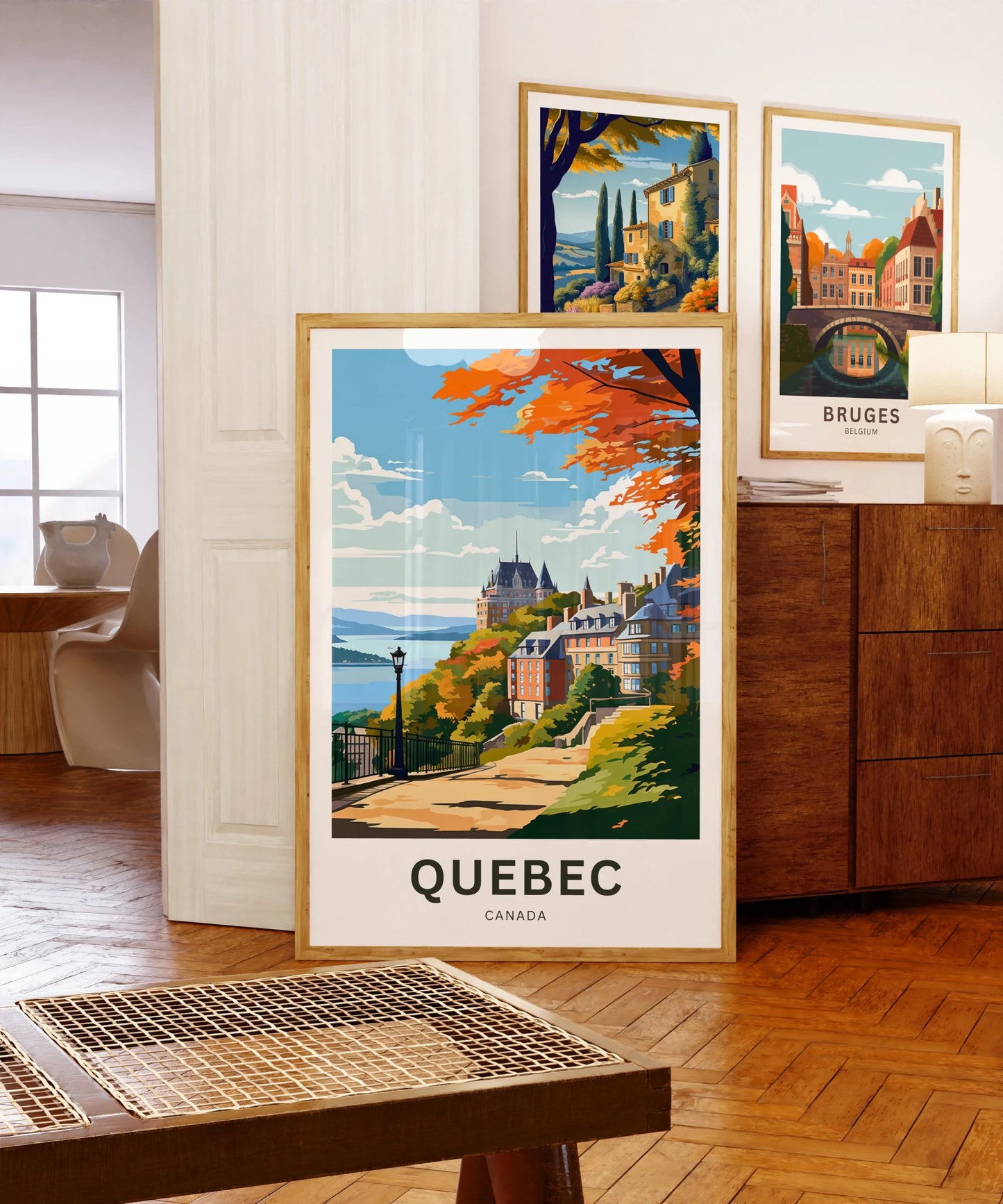 Quebec Travel Poster