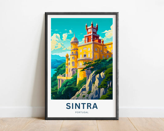 Sintra Travel Poster