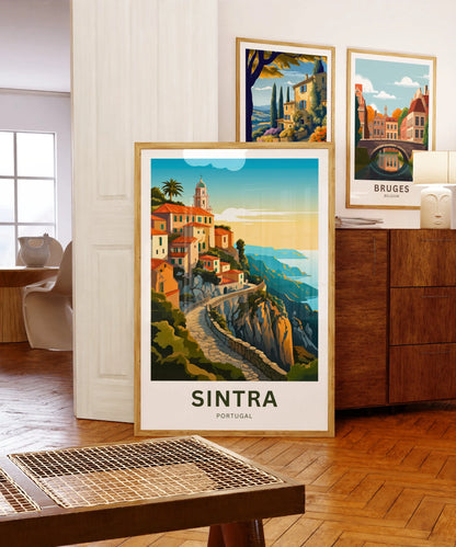 Sintra Travel Poster