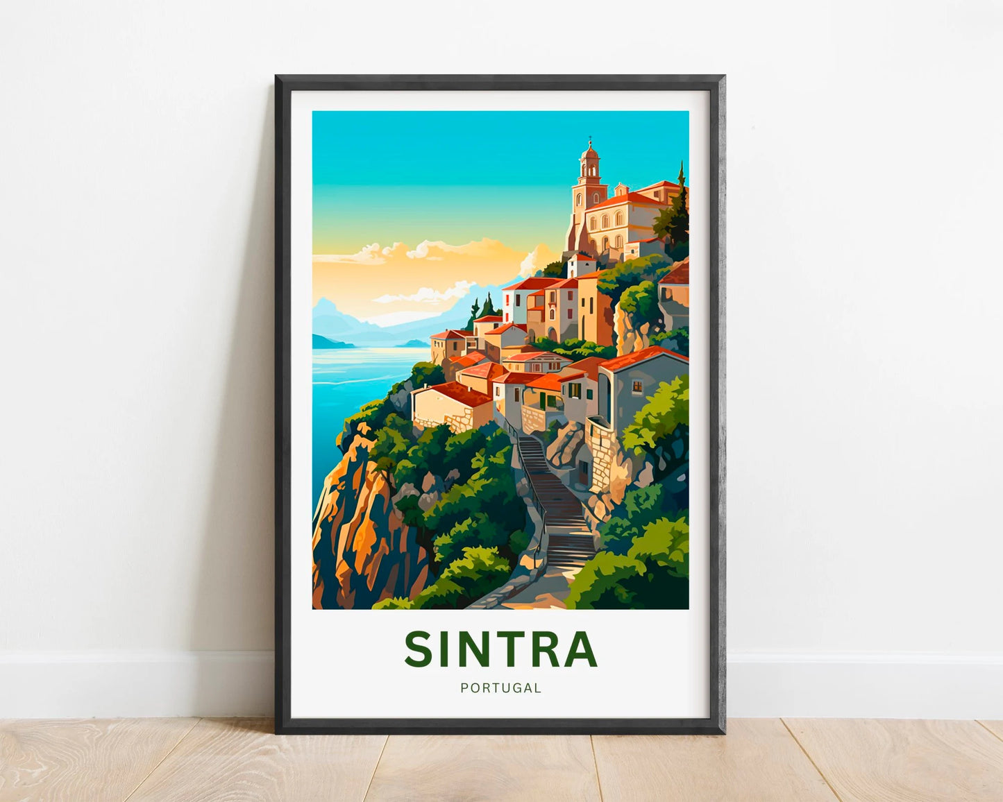 Sintra Travel Poster