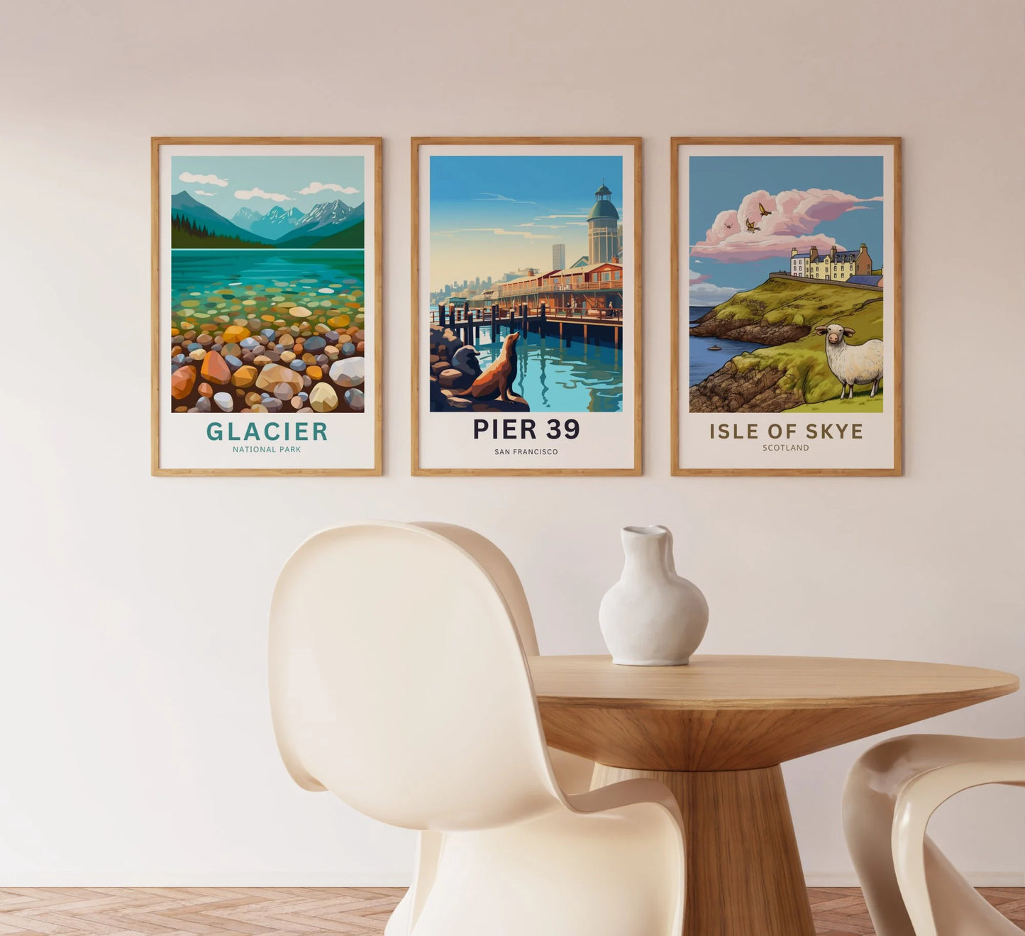 Pier 39 Travel Poster