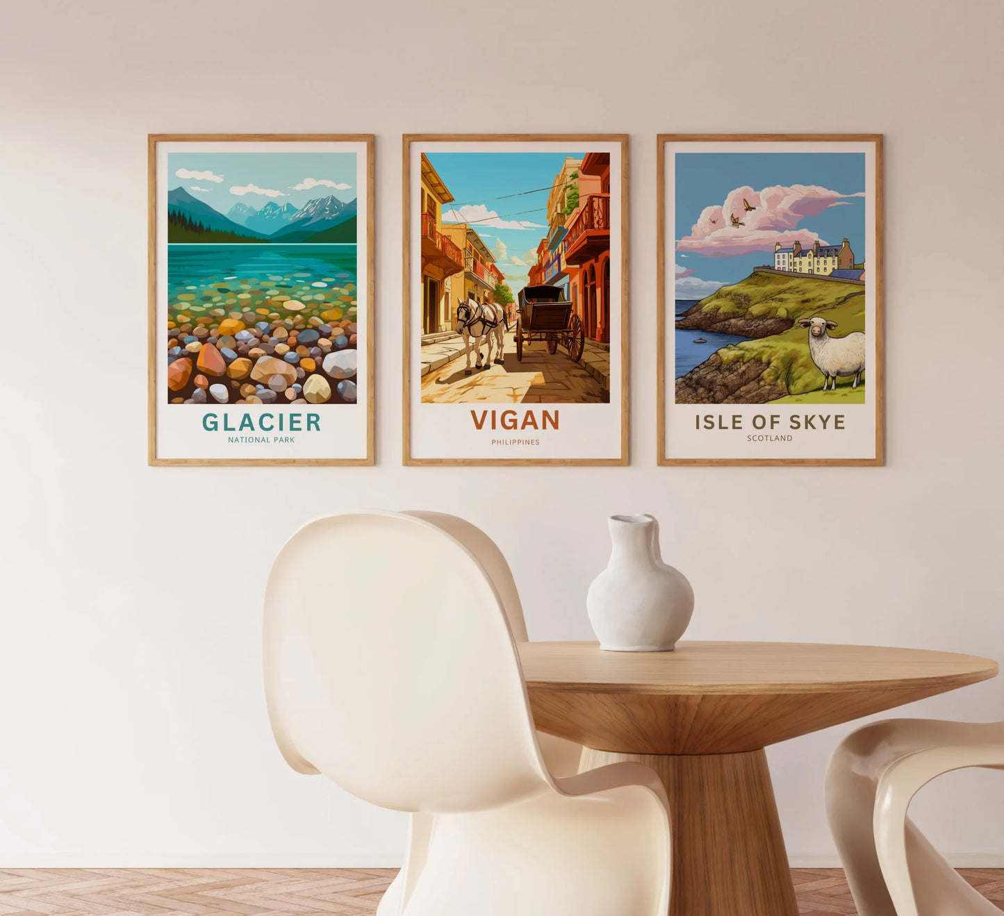 Vigan Travel Poster