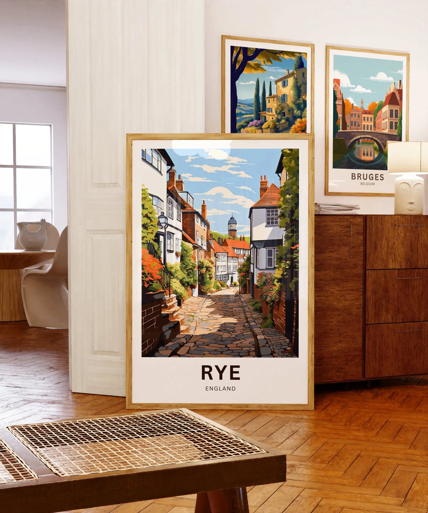 Rye Travel Poster